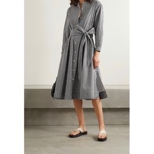 Alex Mill Checkered Gingham Black White Dress. Never Worn Size Small
